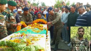 लेह लद्दाख में तैनात मंडी के वीर सपूत हवलदार सुरेश कुमार शहीद,विनम्र श्रद्धांजलि