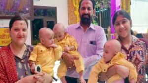 मां नयनादेवी का चमत्कार ! मांगा था एक बेटा, मां ने 18 साल बाद झोली में डाल दिए “ब्रह्मा, विष्णु और महेश”